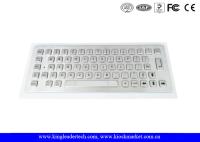 Teclado industrial do quiosque do metal da avaliação IP65 mini com 64 chaves compactas do metal