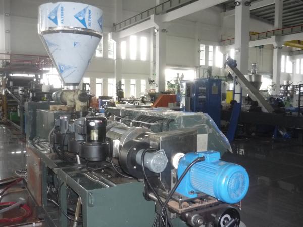 PVC TPR TPE Plastic Bottle Recycling Equipment / Plastic Recycling Production Line