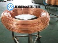 Bobina redonda inconsútil galvanizada inconsútil del tubo del tubo ASTM A254 de BHG1 6*0.6M M para el condensador con poco carbono