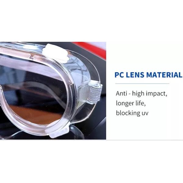Scratch Resistant Medical Safety Goggles Custom Anti-Splash Hospitable Grade