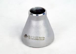 SS316 Butt Welded Stainless Steel Pipe Fittings Cross Reducer 1 / 2 -  48
