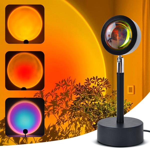 UKCA Desktop Atmosphere Light Remote Control Sunset Light Lamp