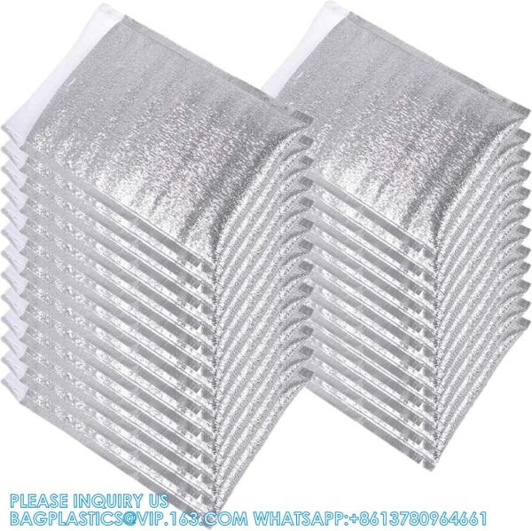 Reusable Insulation Bags Thermal Box Liners Metalized Box Liners Lunch Food Box Shopping Bag Insulation Lining