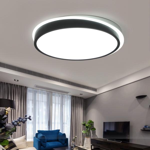 Contemporary Black White ceiling lights Indoor flush mount lighting (WH-MA-07)