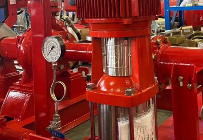 Patim industrial a bomba de fogo montada com a bomba de fogo rachada horizontal do caso ajusta 324 pés