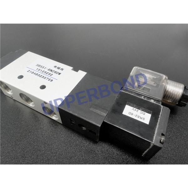 Части клапана соленоида номера детали SR551-RN28DW 24V запасные для машины сигареты