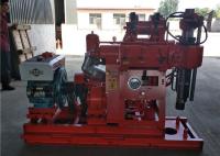 A perfuração montada das rodas do movimento reboque fácil móvel equipa 200 da profundidade de mineração medidores de retirada do núcleo da exploração