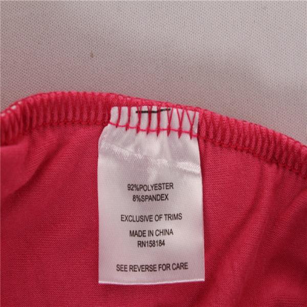 Pink Women'S Pull On Knit Shorts 92% Polyester 8% Spandex