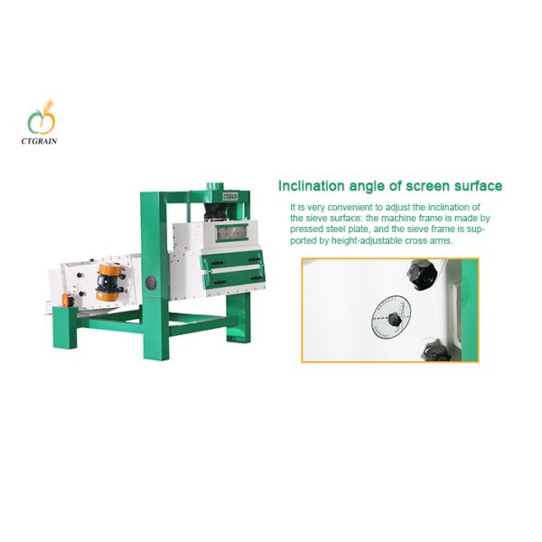 Vibro Sifter Corn Rice 180*200cm Grain Cleaning Equipment