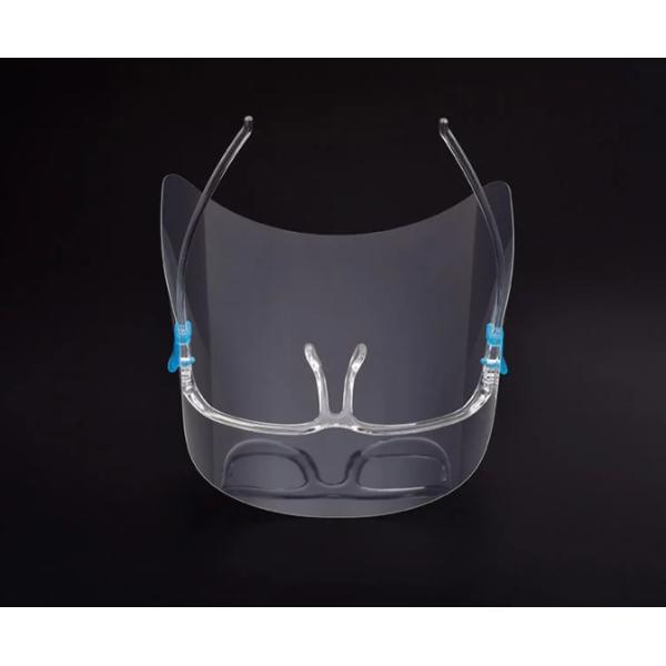 Transparent Protective Kids Child Children Safety Visor Face Facial Weat Glasses Clear Shield Faceshield with Glasses Fr