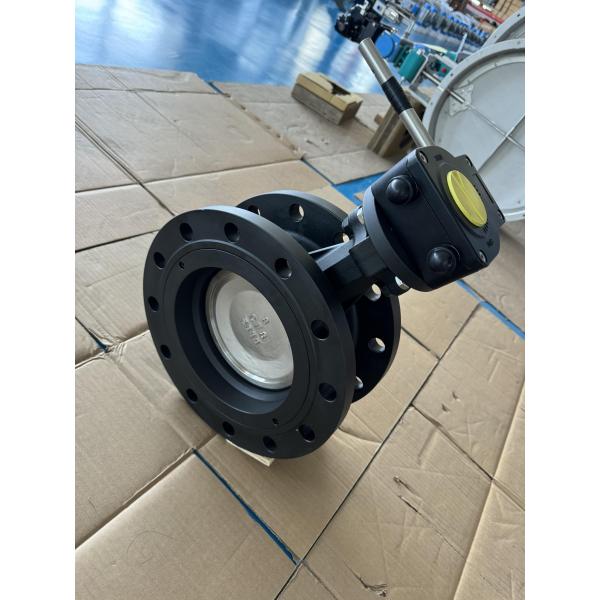 DN200 Ручной стальной клапан высокого давления с двойным эксцентрическим бабочкой