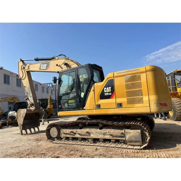Pintura original Excavadora usada CAT 320GC Año 2019 Excavadora usada Caterpillar 320GC