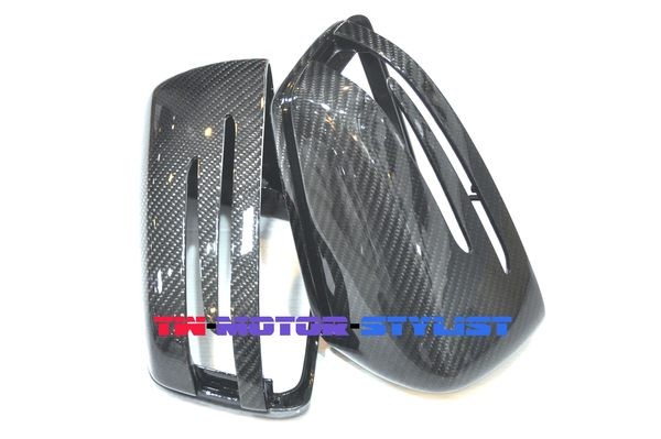 Случай зеркала стороны волокна УГЛЕРОДА W204 W207 W212 W221