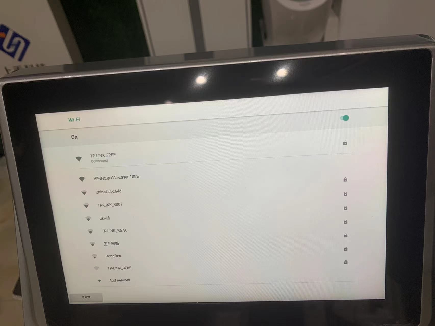 Машина анализатора состава тела цифров принтера масштаба жировых отложений для спортзала