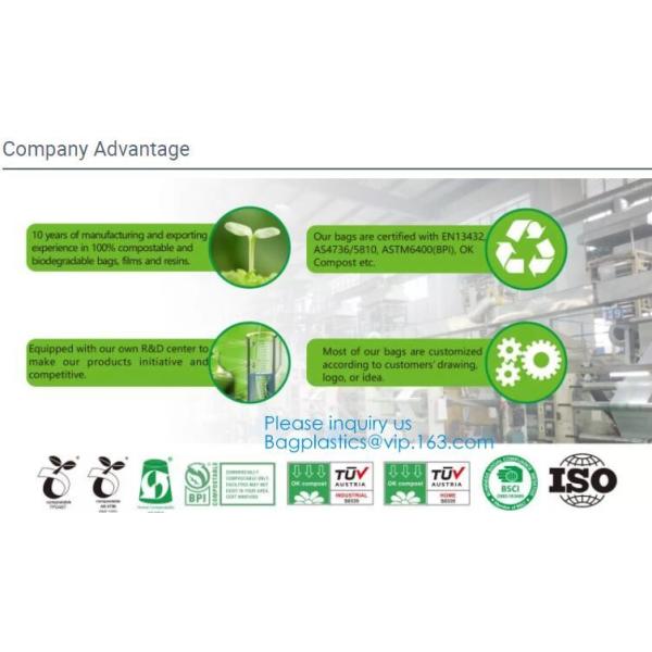 PBAT+PLA 100% Compostable Bio Degradable Vest Shopping Bags, Carrier Small Compostable 100% Oxo Biodegradable Plastic Ba