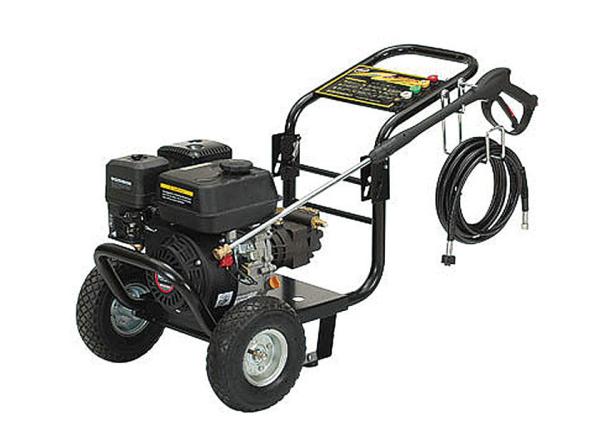 CE Gasoline High Pressure Washing Machine with 2 Wheels / Triplex Plunger Pump