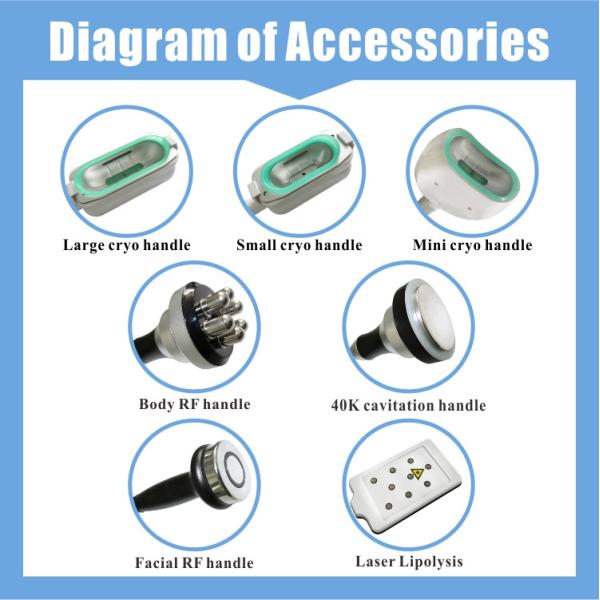Замораживание RF жирное уменьшая кожу машины 360 затягивая оборудование Cryolipolysis