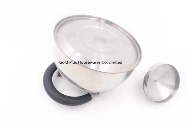 5L Tea Milk Boiler Stainless Steel Whistling Kettle For Traveling