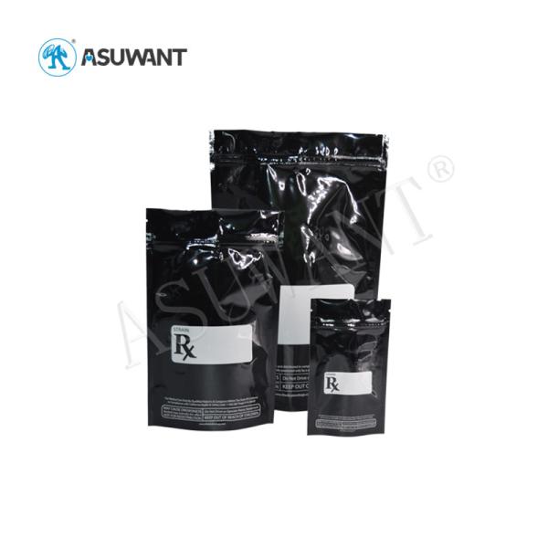 Heat Seal Mylar Plastic Medical Weed k Bags Stand Up 4 Oz Smell Proof