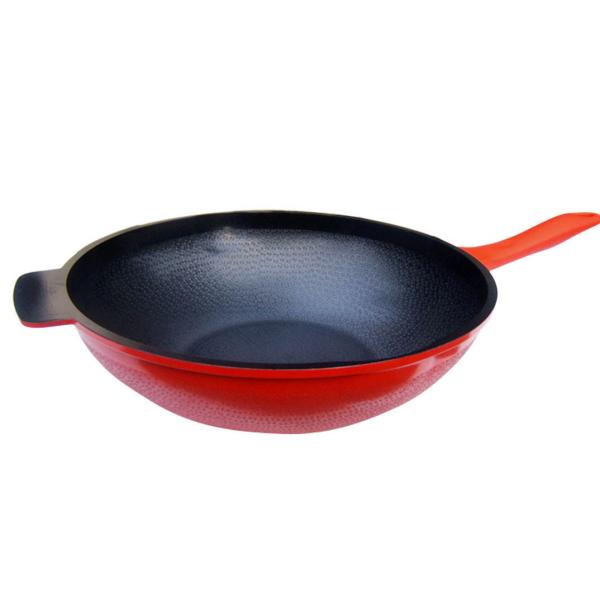 Лоток вка заливки формы Нонстик с красным покрытием мрамора/порошка