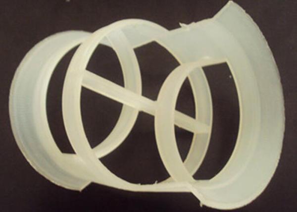 Heat Resistant Plastic Conjugate Ring Packing High Free Volume For Petroleum Industry