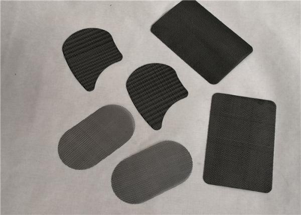 60 Micron Stainless Steel Mesh Sieve Weave Type For Plastic Extruder Machinery
