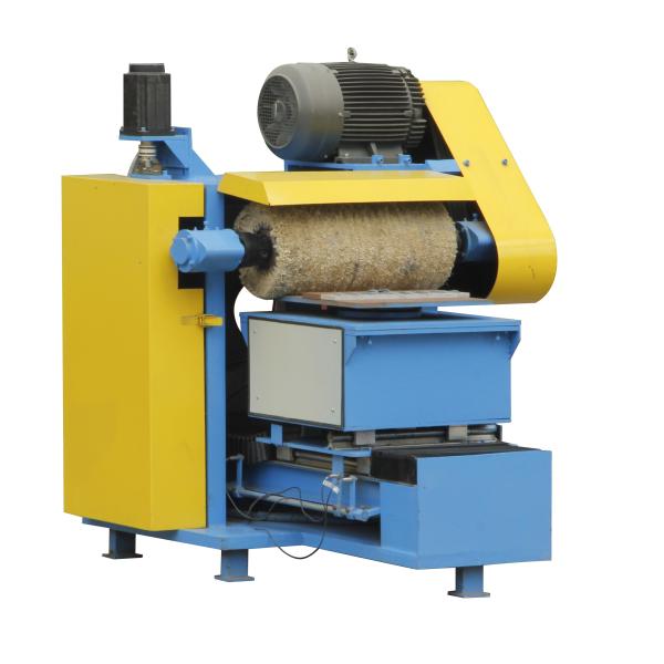 Machine de polissage de plaque de tôle d'acier inoxydable d'avion automatique d