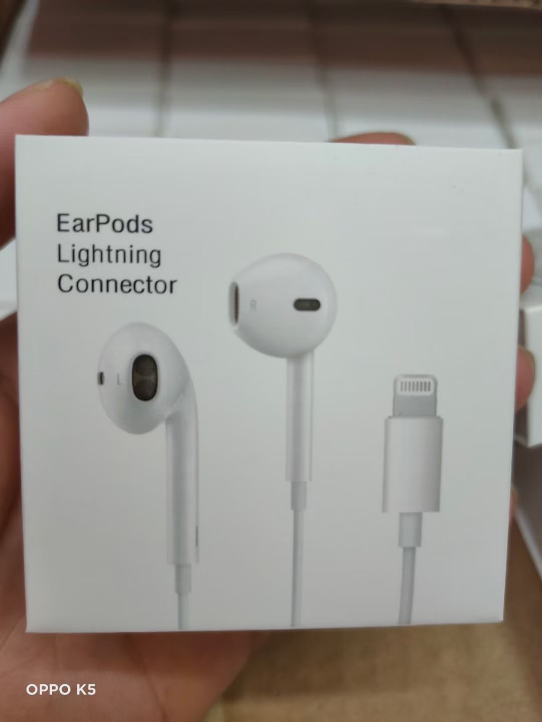 Pin OEM 8 в наушниках Foxconn I8 x I7 уха белых связанных проволокой с удаленным Mic