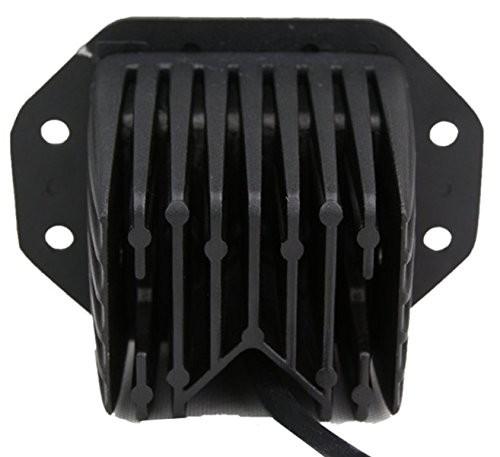 24W High Power Flush Mount Off Road Led Lights 1800 Lumen Flood / Spot Beam