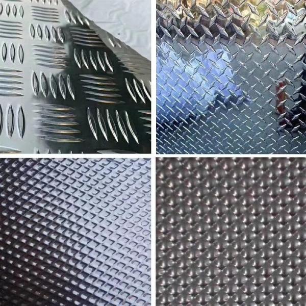 1mm  2.5 Mm 1.6 Mm  Floor Aluminum Checkered Plate Sheet Diamond For Elevators