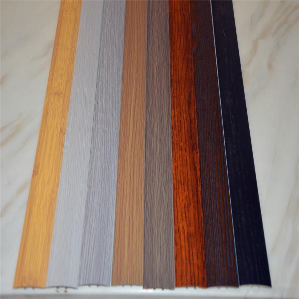 Customized Aluminum Vinyl Flooring Trim PVC Flooring Edge Trim