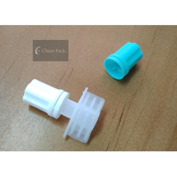 La bolsa blanca de los alimentos para niños del color capsula el material del PE con diámetro externo de 7 milímetros