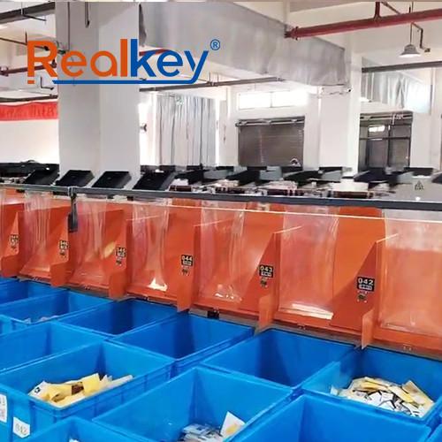 Personalized Automated Sorting Conveyor System High Load Capacity With Scalability