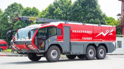 Electric 6x6 Airport Rescue Fire Fighting Truck Arff Specialized Vehicle Airport Crash Tender Price China Factory