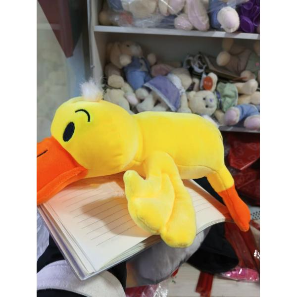 Plush toy stuffed toy small yellow duck soft Christmas holiday gift animal cartoon cute styling toy