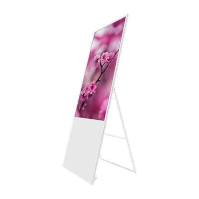 43 Inch Portable Full Color Digital Signage and Displays for Indoor Advertising Stand LCD Poster