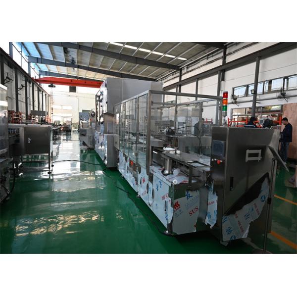 Linha de enchimento de ampola de 99% de clareza para esterilização de vidro