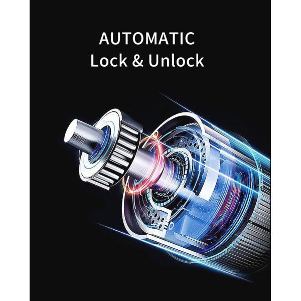 Memory Card Data Storage Options Tuya Wifi Automatic Fingerprint Smart Hotel Door Lock