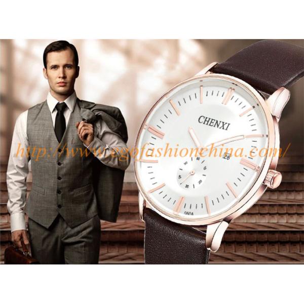 060 Leather Band Watch Fashion Jewelry Wholesale Cheap Watches Retailing Rose Gold Watch