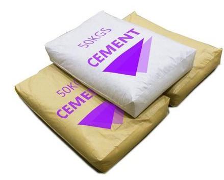 55lbs PP Woven Cement Bags Putty Powder , 700mm PP Bag Packaging