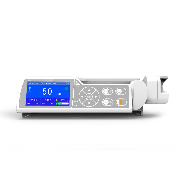 Electric Automatic Portable Metal Syringe Pump Syringe Pump With Drug Library