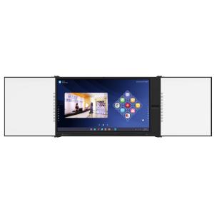 Intelligent 2 Sided Black Green Whiteboard With 75 86 Inch Android Touch Panel