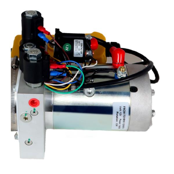 12V DC Small Industrial Portable Electric Hydraulic Power Unit For Flying Wing Car