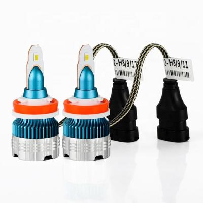 H1 H3 H4 H7 H8 H11 9005 9006 LED Car Headlight Bulbs MI2 White light