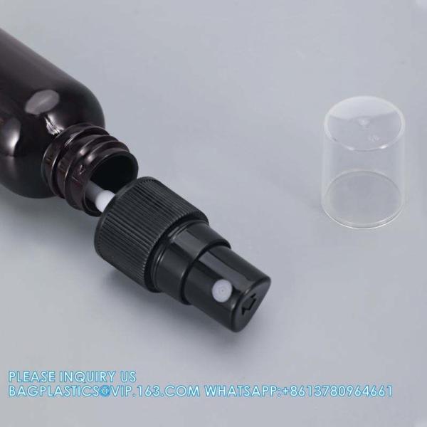 Medical Liquid Packaging 50ml 60ml 100ml sustainable Plastic Bottle With Spray Pump Head For Anti-Inflammatory Mist