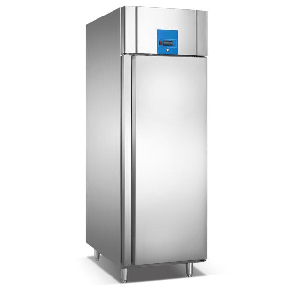 Automatic Defrost Deep Freezer Commercial Refrigerator 2 Doors Stainless Steel Upright Refrigerator For Hotel