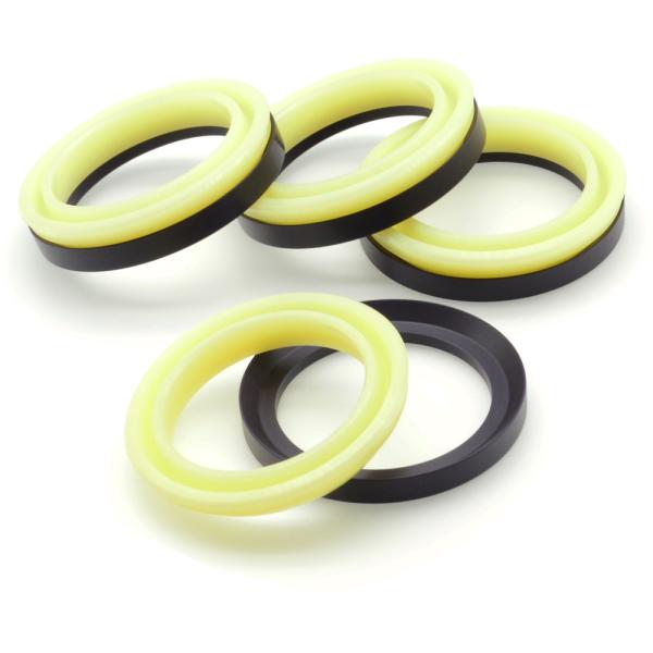 ISO9001 Hydraulic Piston Seals Friction Resistant For Excavator E312B E200