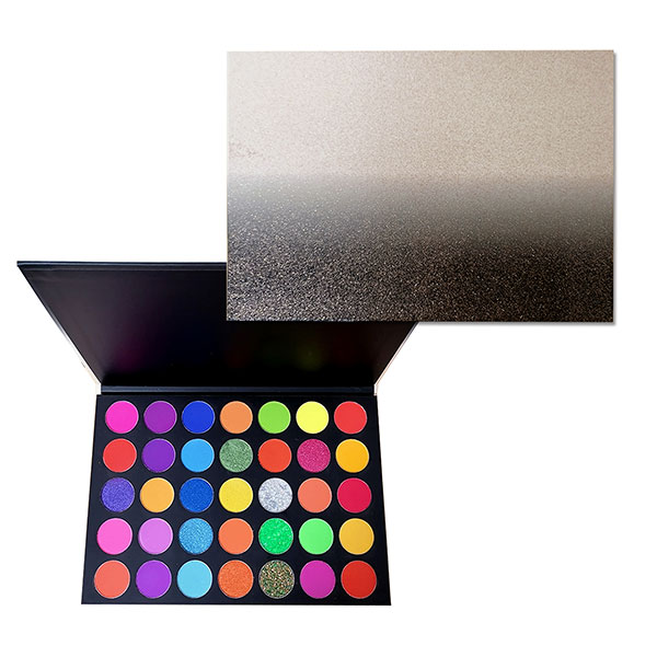 High Pigment Private Label Eyeshadow Palette Custom Glitter Eye Shadow Palette