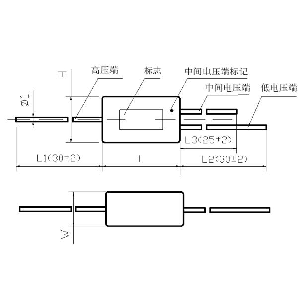RIF81 High Pressure High Stability Divider