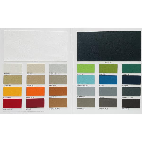 Fire Retardant SR Sofa Leather Material Commercial Grade Hydrolysis Resistant